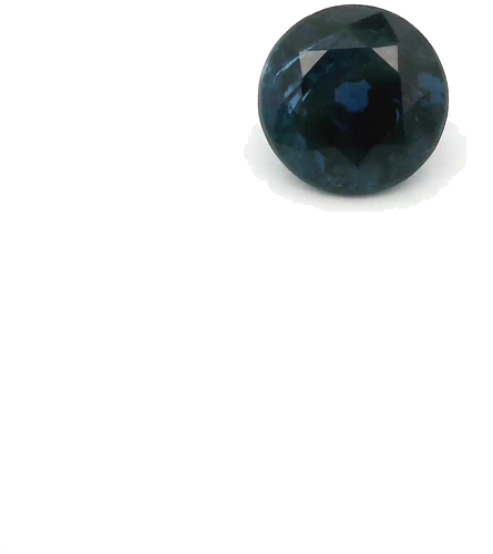 0.61 carat BLUE Round Safyras (1)