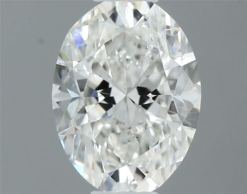 0.37 carat G-SI2 Natūralus Oval Deimantas (1)