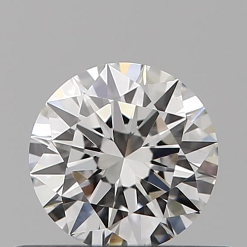 0.37 carat F-VVS1 Excellent cut Natūralus Round Deimantas (1)
