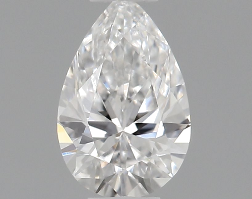 0.25 carat D-VVS2 Natūralus Pear Deimantas (1)