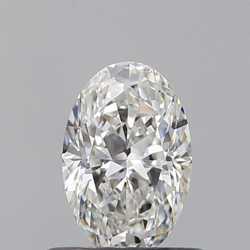 0.54 carat F-VVS1 Natūralus Oval Deimantas (1)