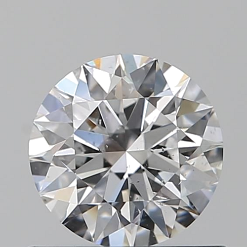 0.71 carat F-SI2 Excellent cut Natūralus Round Deimantas (1)
