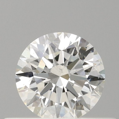 0.4 carat F-SI1 Excellent cut Natūralus Round Deimantas (1)