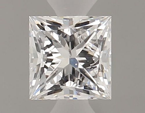 0.32 carat E-SI2 Natūralus Princess Deimantas (1)