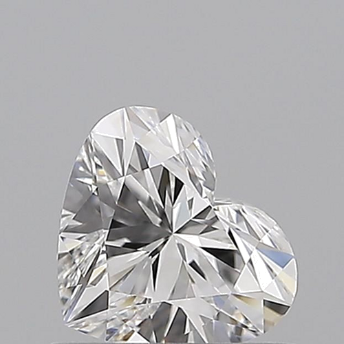 0.72 carat F-VS1 Natūralus Heart Deimantas (1)