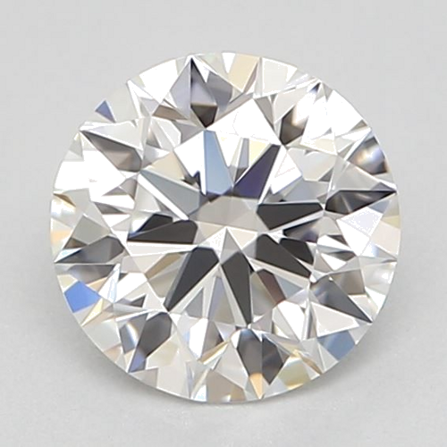 0.51 carat F-VVS1 Excellent cut Natūralus Round Deimantas (1)