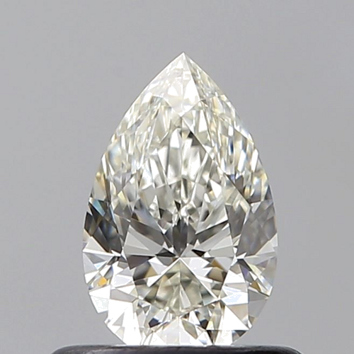 0.51 carat I-VVS2 Natūralus Pear Deimantas (1)