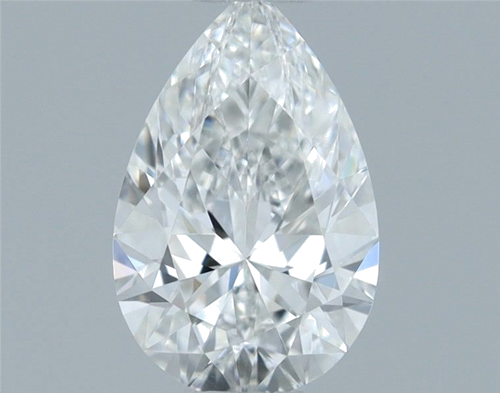 0.5 carat E-VVS1 Natūralus Pear Deimantas (1)