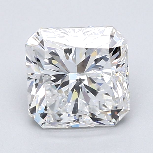 2.01 carat E-SI2 Natūralus Radiant Deimantas (1)