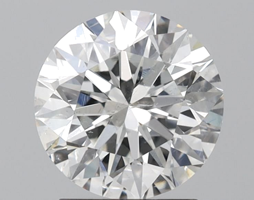 2.01 carat I-SI2 Excellent cut Natūralus Round Deimantas (1)
