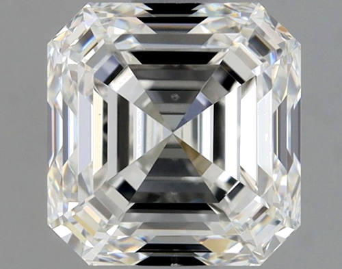 1.01 carat H-VS1 Natūralus Asscher Deimantas (1)