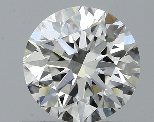 0.58 carat G-SI1 Excellent cut Natūralus Round Deimantas (1)