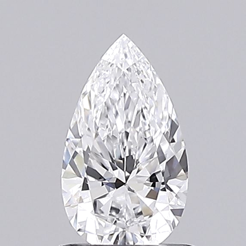 0.5 carat D-VS1 Natūralus Pear Deimantas (1)