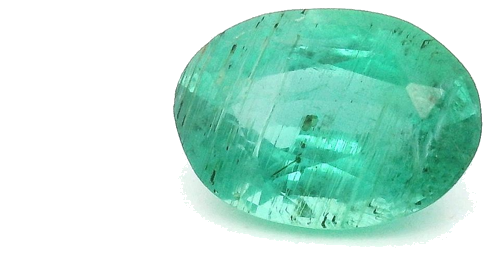 0.69 carat GREEN Oval Smaragdas (1)