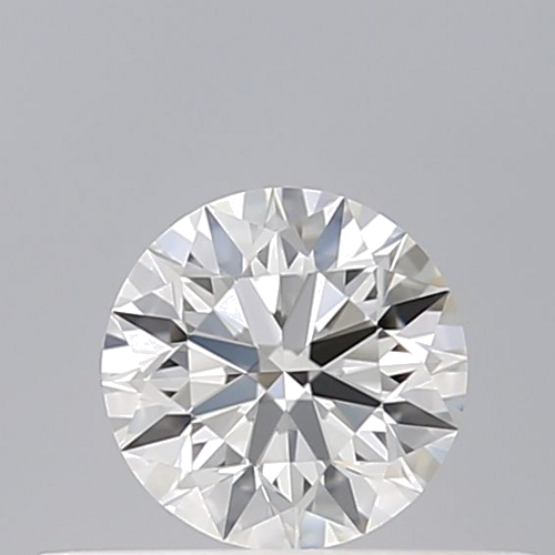 0.31 carat F-VVS1 Excellent cut Natūralus Round Deimantas (1)