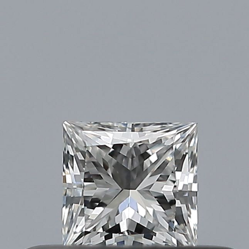 0.23 carat E-VVS2 Natūralus Princess Deimantas (1)