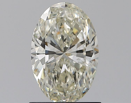 1.0 carat K-SI2 Natūralus Oval Deimantas (1)