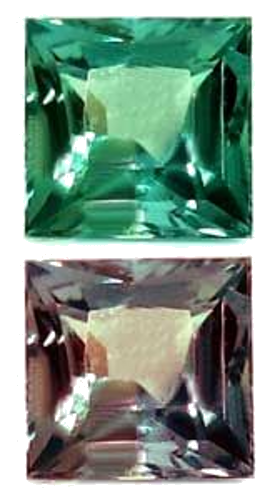 0.1 carat GREEN Square Alexandrite (1)