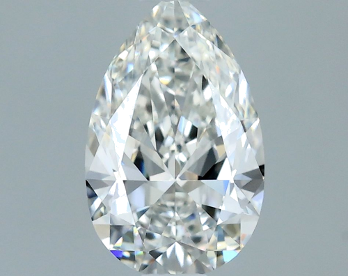 0.51 carat G-VVS1 Natūralus Pear Deimantas (1)