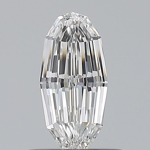 0.5 carat F-VVS2 Natūralus Oval Deimantas (1)