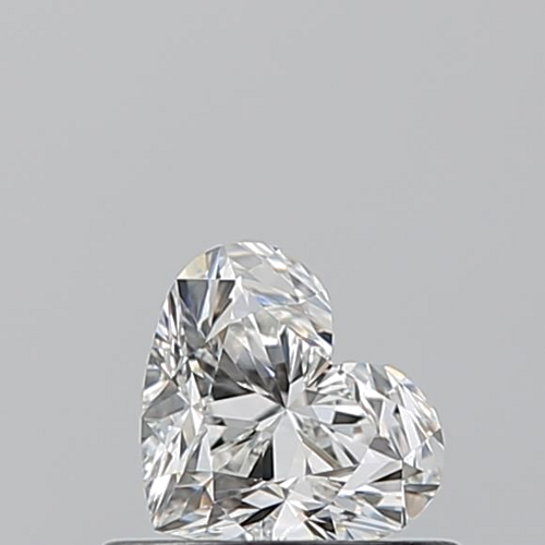 0.5 carat H-VVS2 Natūralus Heart Deimantas (1)