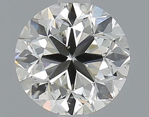 1.0 carat I-SI1 GD cut Natūralus Round Deimantas (1)