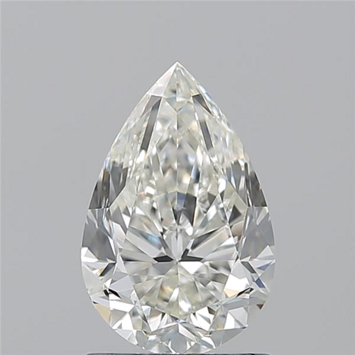 1.5 carat J-VS2 Natūralus Pear Deimantas (1)