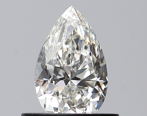 0.58 carat I-VVS1 Natūralus Pear Deimantas (1)
