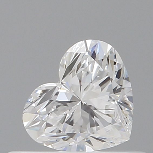 0.34 carat D-VVS1 Natūralus Heart Deimantas (1)