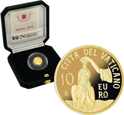 3 g Baptism 2018 Vatican 10 euro gold coin (1)