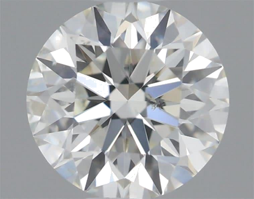 0.6 carat K-SI2 Excellent cut Natūralus Round Deimantas (1)