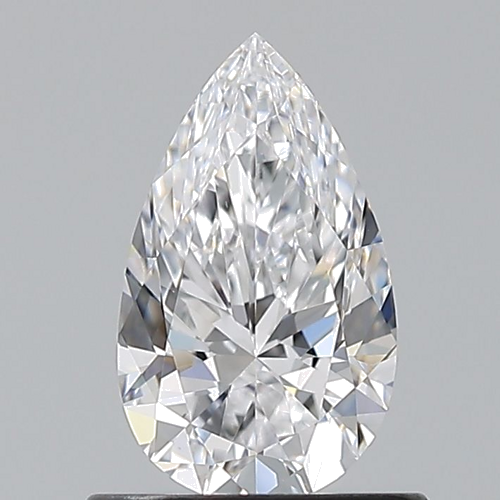 0.7 carat D-VS1 Natūralus Pear Deimantas (1)
