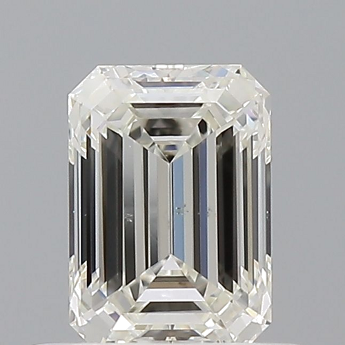 0.51 carat I-SI1 Natūralus Emerald Deimantas (1)