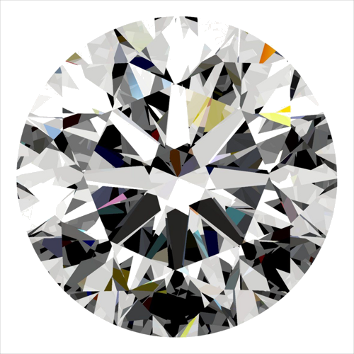0.3 carat D-VS2 Very Good cut Natūralus Round Deimantas (1)