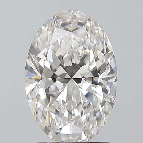 1.7 carat G-VS1 Natūralus Oval Deimantas (1)