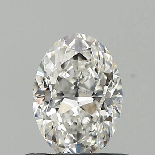 0.51 carat G-SI1 Natūralus Oval Deimantas (1)
