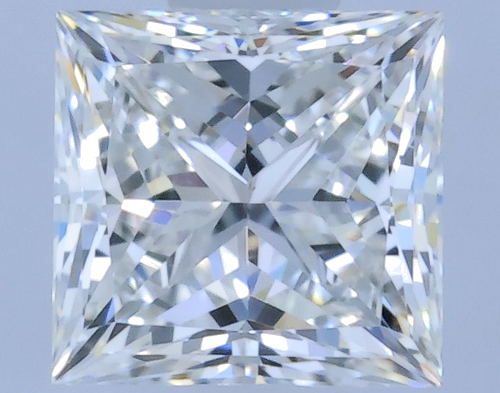 0.51 carat G-VS1 Natūralus Princess Deimantas (1)