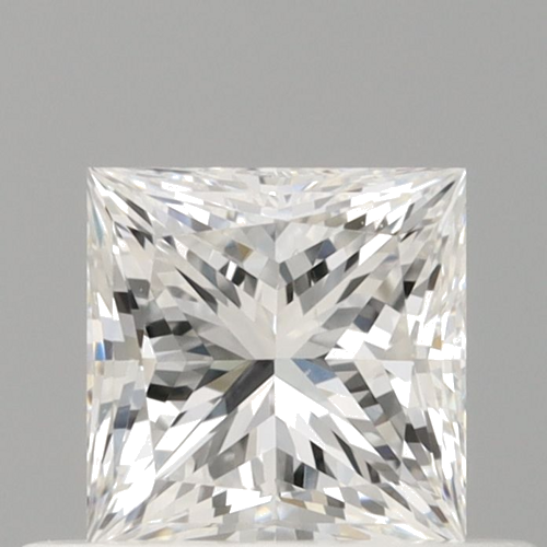 0.5 carat E-SI1 Natūralus Princess Deimantas (1)