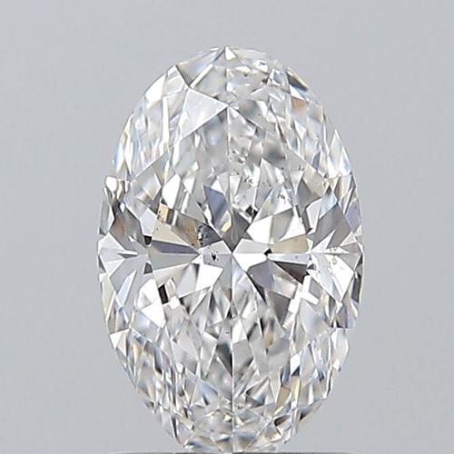 1.01 carat E-SI2 Natūralus Oval Deimantas (1)
