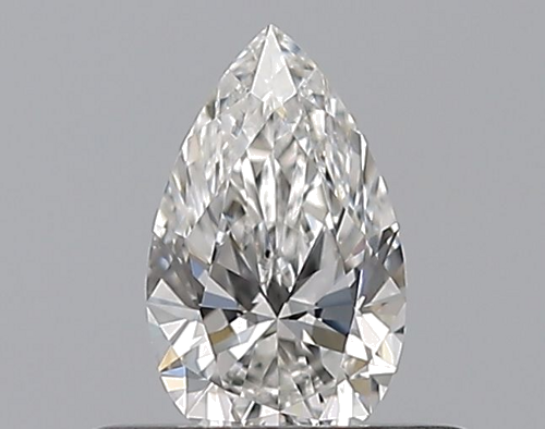 0.31 carat F-VS2 Natūralus Pear Deimantas (1)