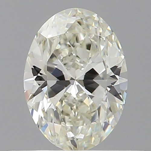 0.5 carat K-VVS2 Natūralus Oval Deimantas (1)