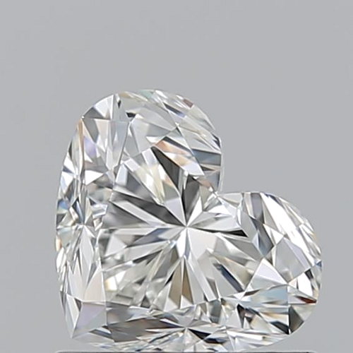 1.01 carat I-VVS2 Natūralus Heart Deimantas (1)