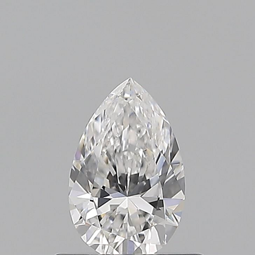 0.5 carat D-VVS2 Natūralus Pear Deimantas (1)