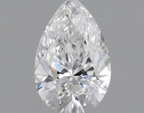0.45 carat D-VVS2 Natūralus Pear Deimantas (1)