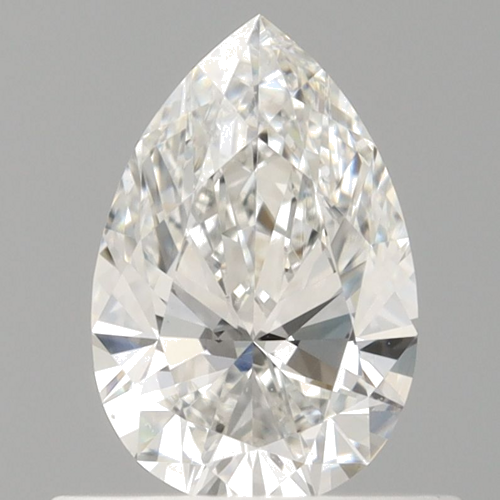 0.57 carat G-VS2 Natūralus Pear Deimantas (1)