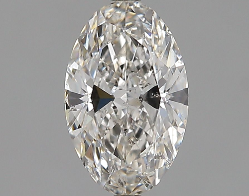 1.2 carat H-SI2 Natūralus Oval Deimantas (1)