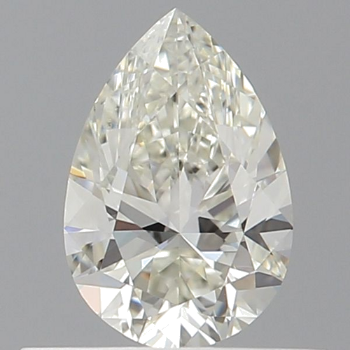 0.5 carat J-VVS1 Natūralus Pear Deimantas (1)