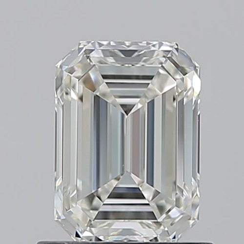 1.01 carat I-VVS2 Natūralus Emerald Deimantas (1)