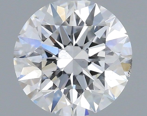 0.57 carat E-SI1 Excellent cut Natūralus Round Deimantas (1)