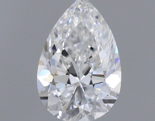 0.3 carat E-VVS1 Natūralus Pear Deimantas (1)